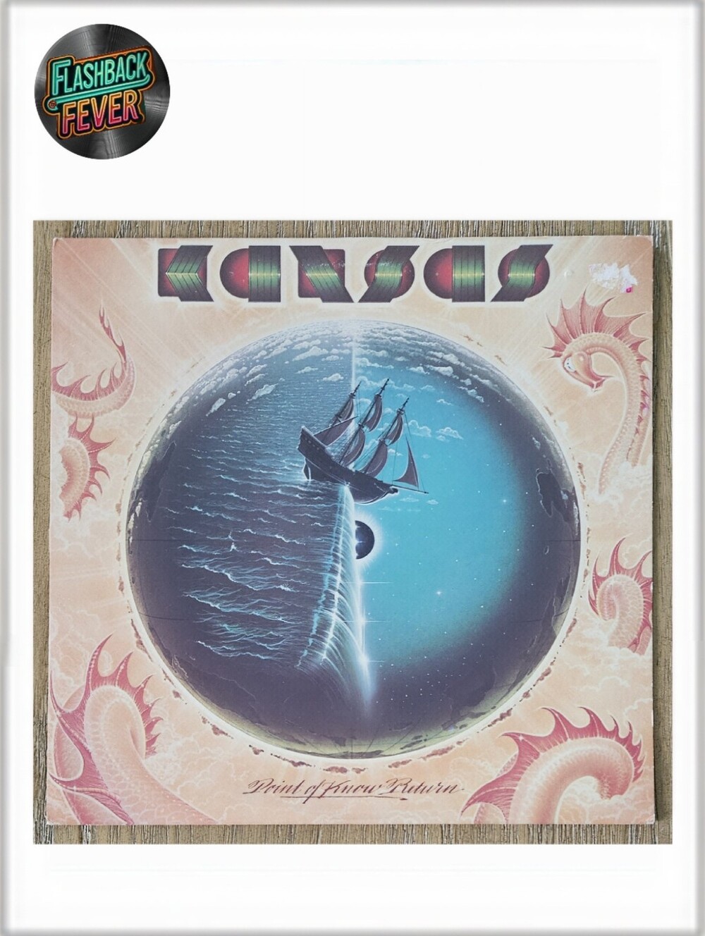 KANSAS•Point Of Know Return•1977 US (#JZ 34929) Terre Haute Pressing